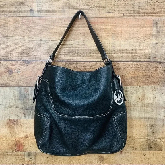 Michael Kors Leather Shoulder Purse - Picture 1 of 8